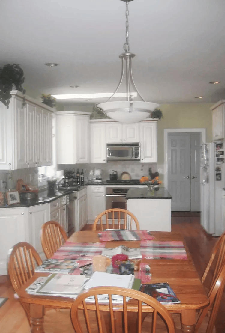 Example before cabinet project photo