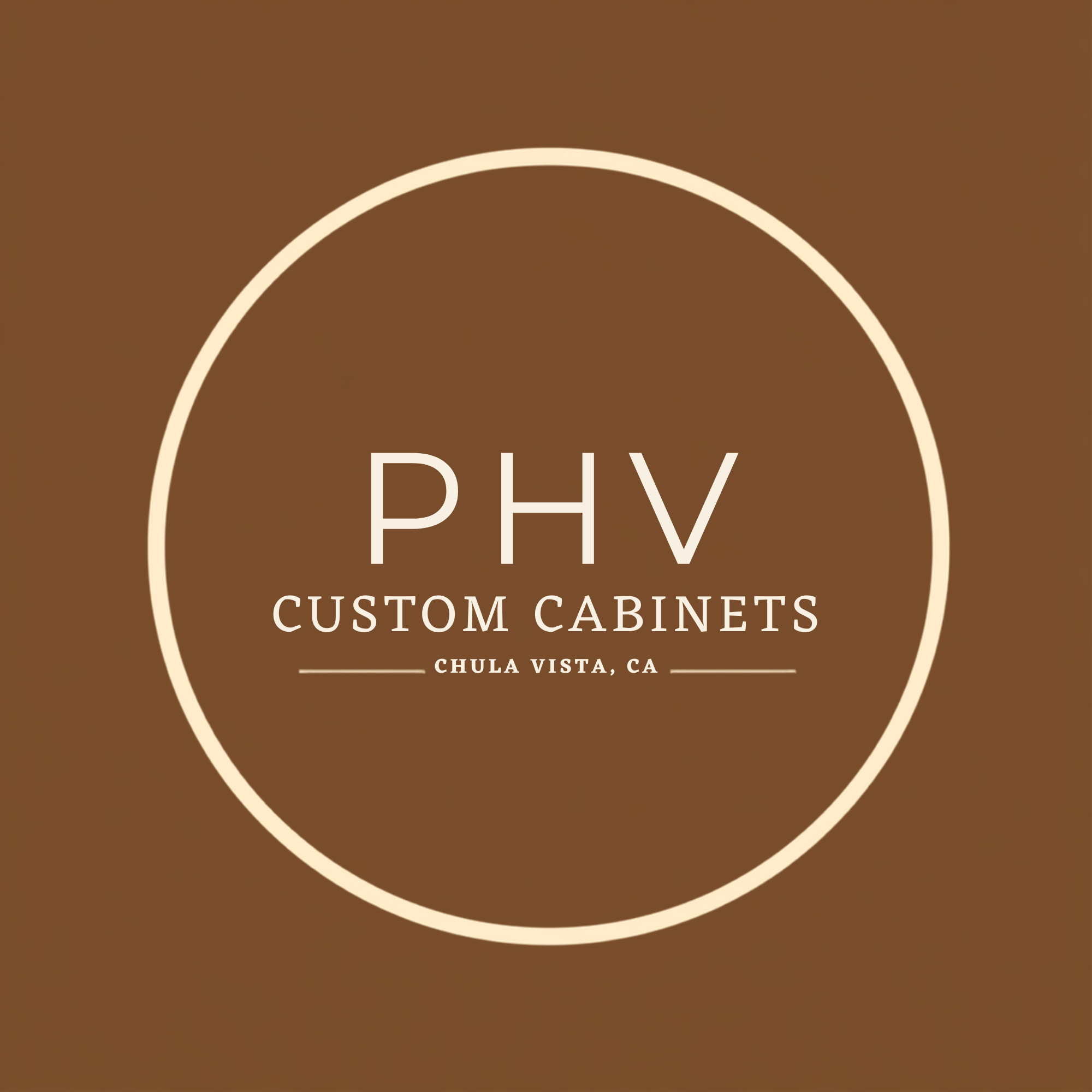 PHV Custom Cabinets logo